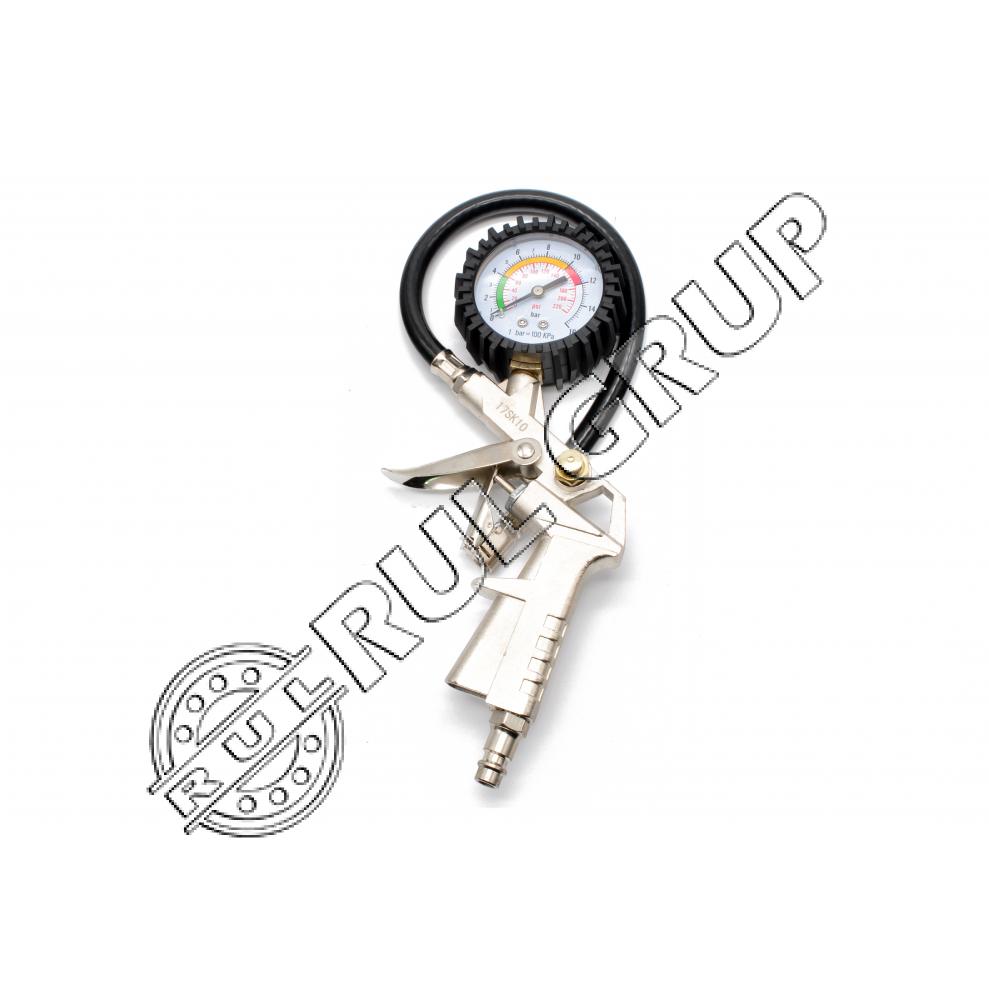 PISTOL CU FURTUN SI MANOMETRU DE UMFLAT ROTI BRECKNER